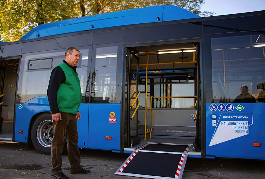 В Курган благодаря нацпроекту поступили 5 новых «НЕФАЗов»