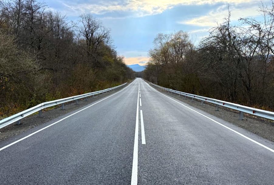 В Краснодарском крае обновлен участок трассы Лабинск – Мостовской – граница КЧР